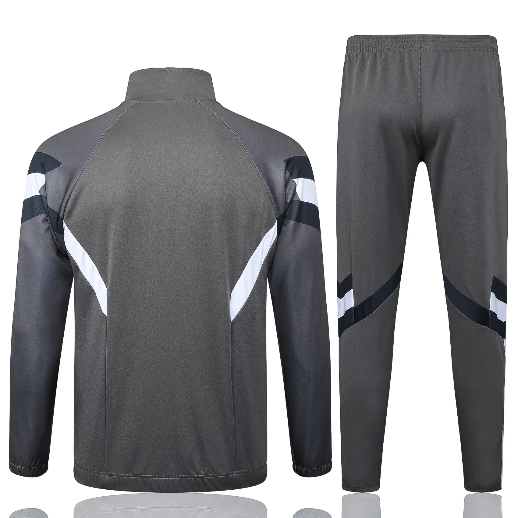 Adult / Kids Retro Real M@drid 24/25 full zipper training Suit A836
