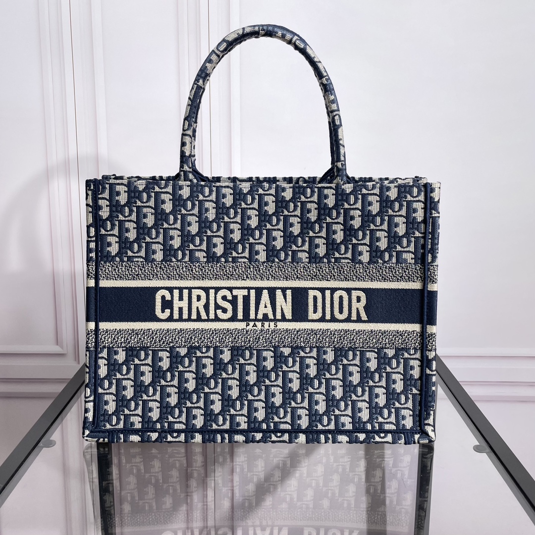 Dior Medium Embroidered Book Tote