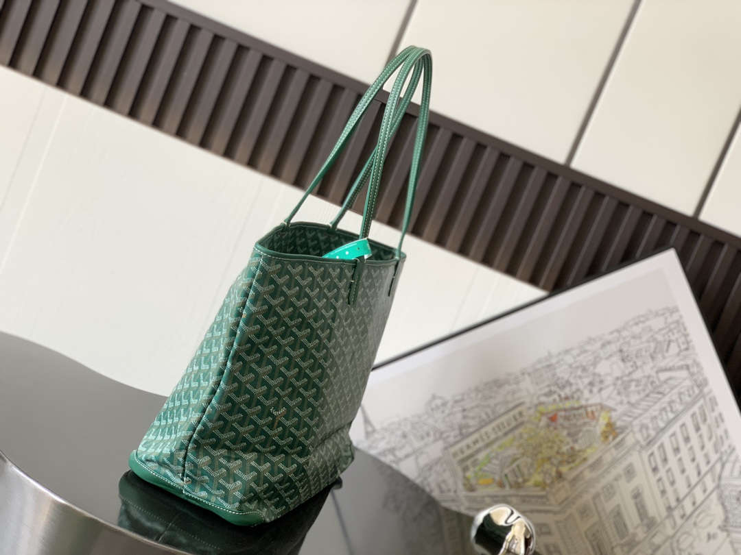 Goyard Artois MM Tote in Green