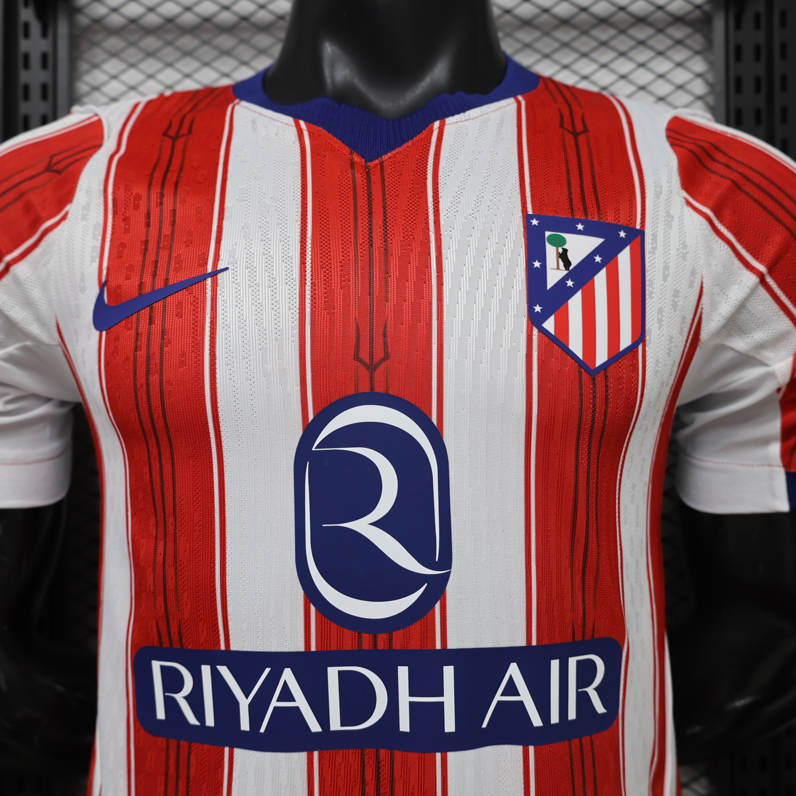 26/27 new Atletico Madrid home short sleeved player edition jersey | Soc Jersey - Premium Football Jersey