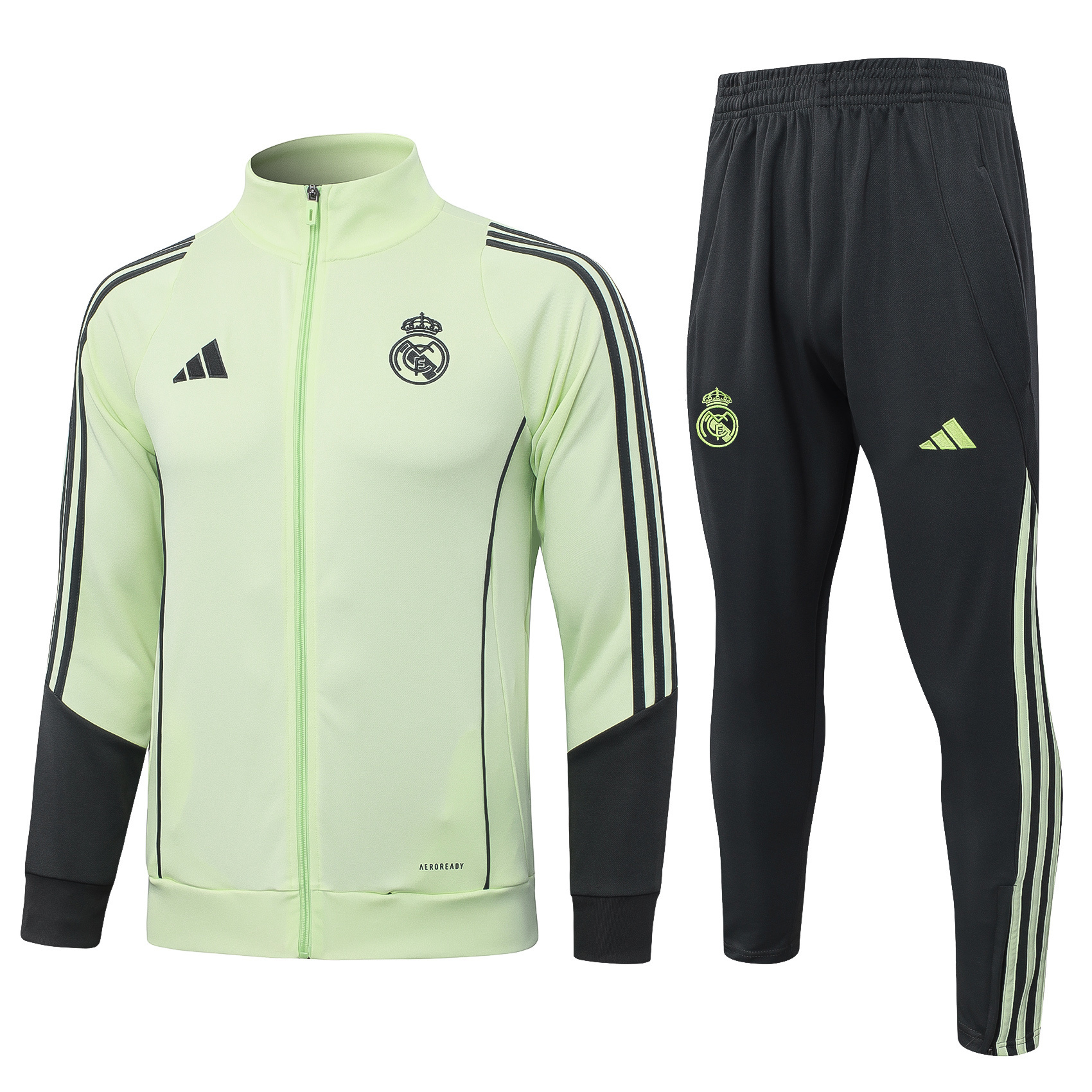 Adult / Kids 2526 Real Madirid Full Zipper Training Suit A25113