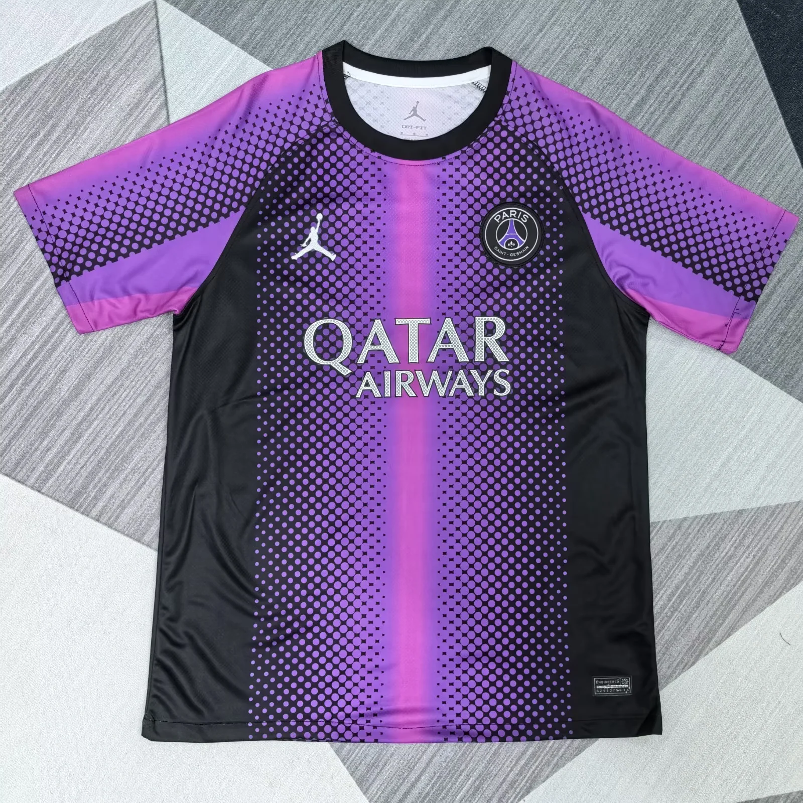 2025-26 Paris third Away  Black Fans Football Shirt 1:1 Thai Quality