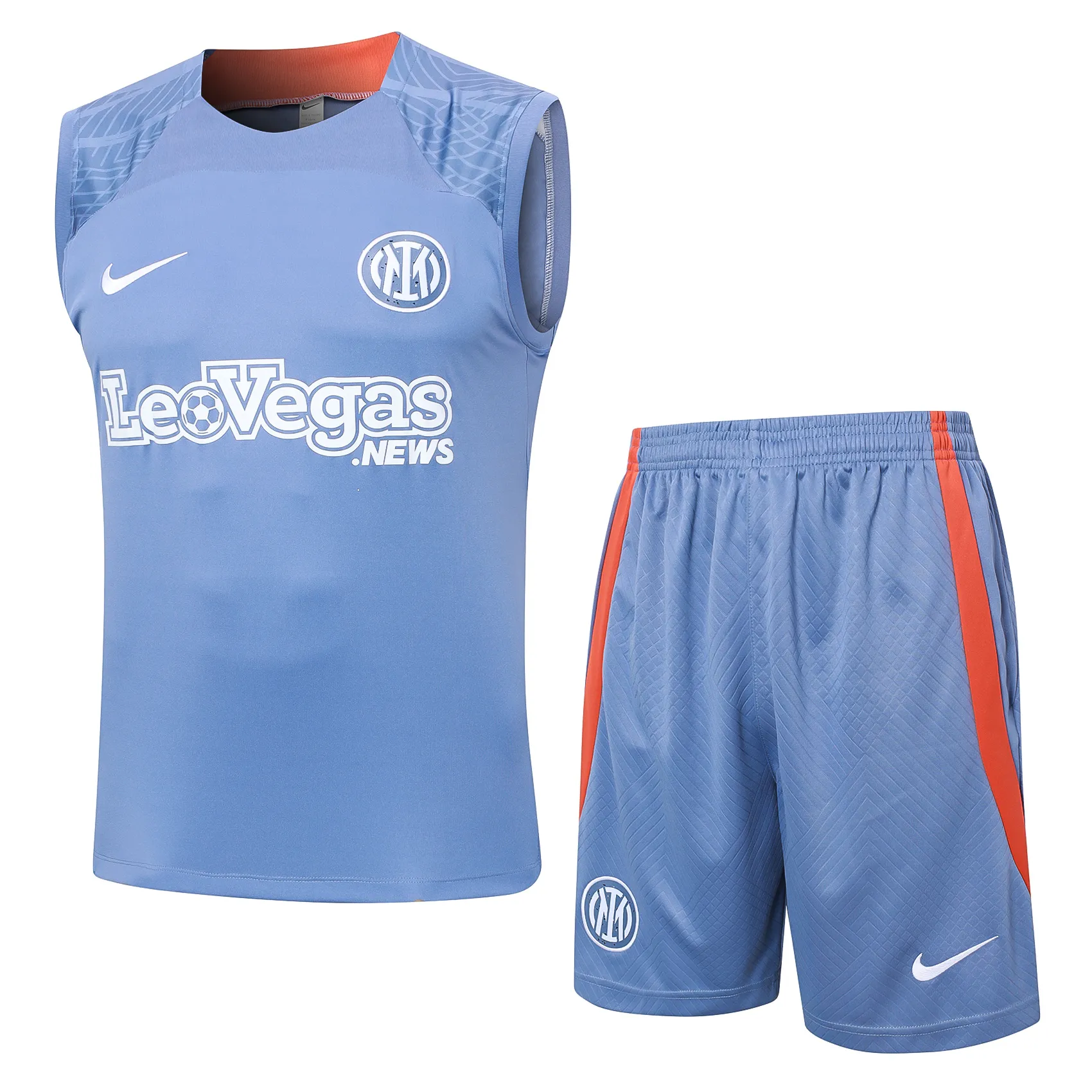 Inter Milan 2425 vest Inter Milan light grey / blue Training Suit-