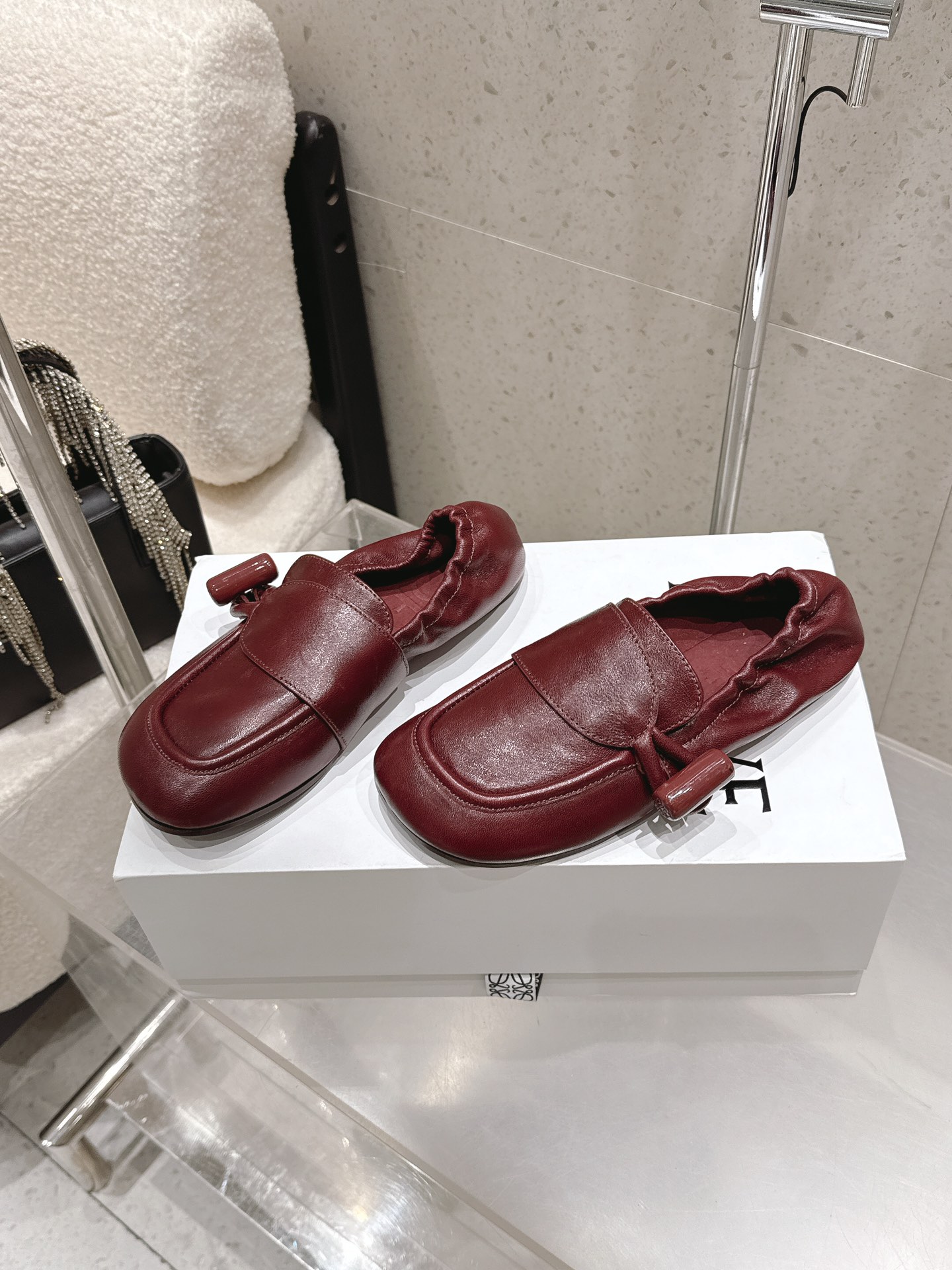 Loewe soft Toggle leather Loafer