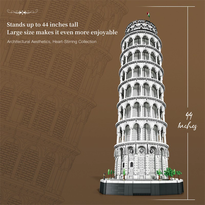 ReoBrix 66205 - Leaning Tower of Pisa