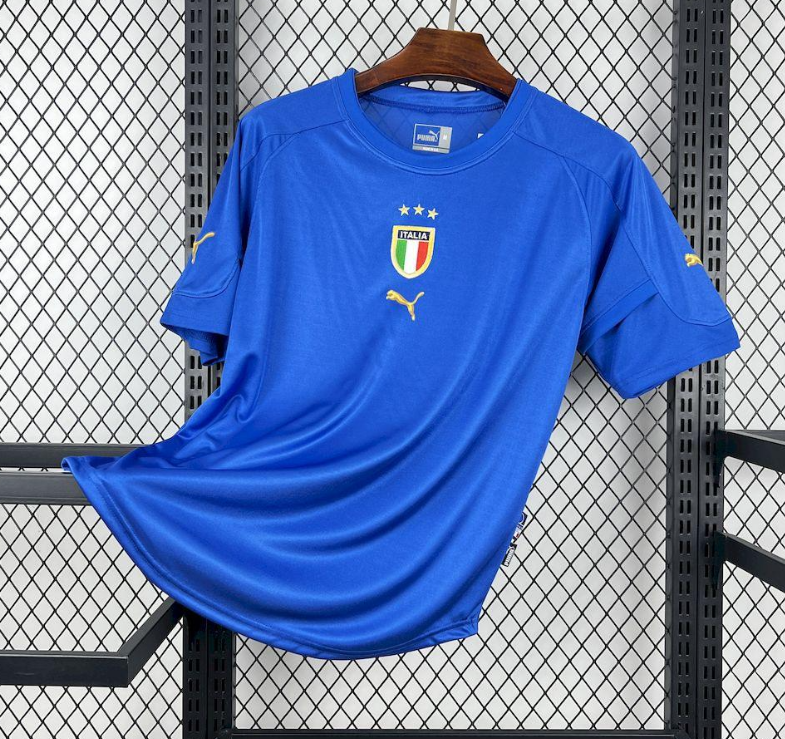 Retro 2004 Italy Home Jersey S-2XL