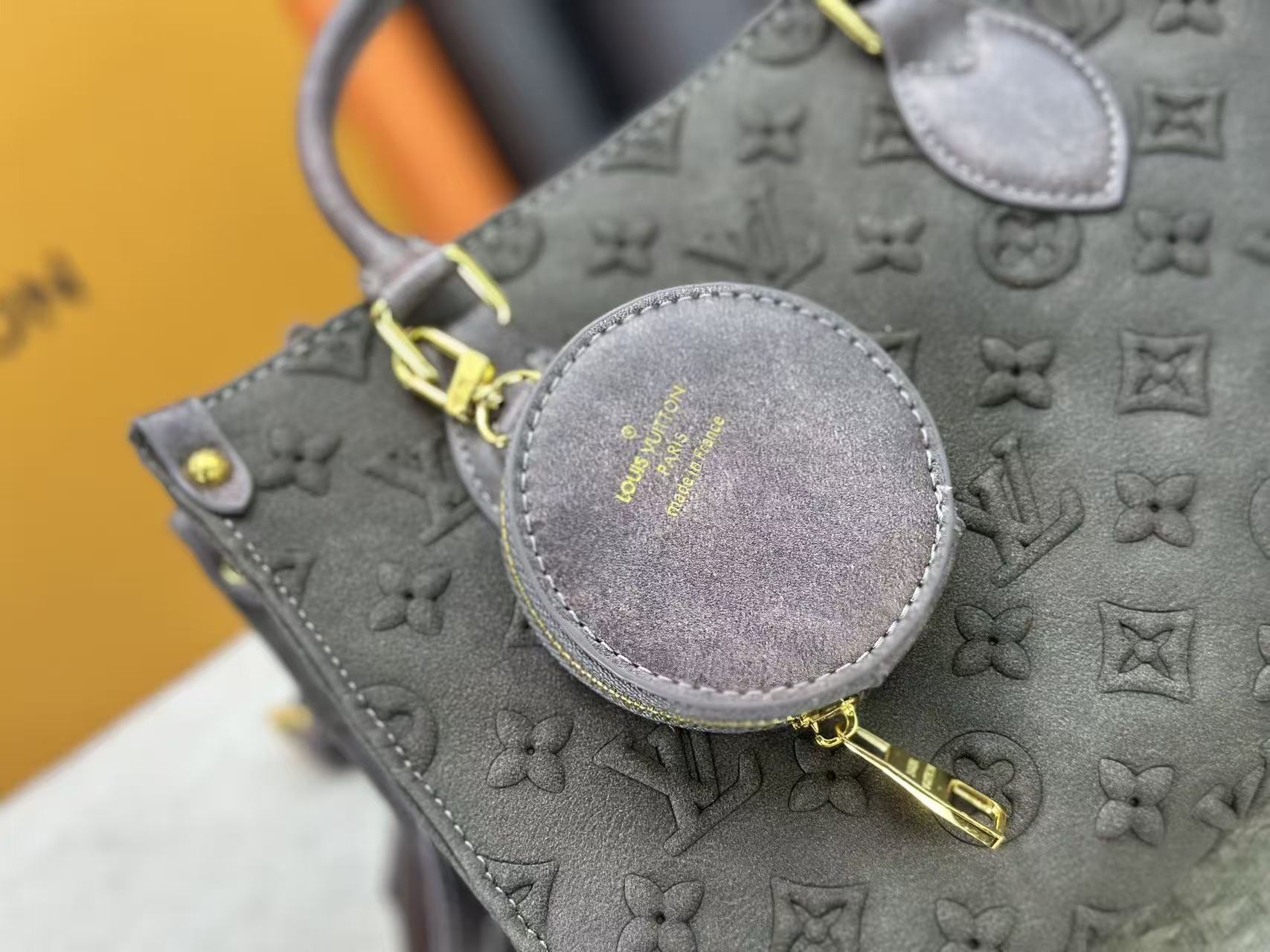 Louis Vuitton LV embossed OnTheGo tote