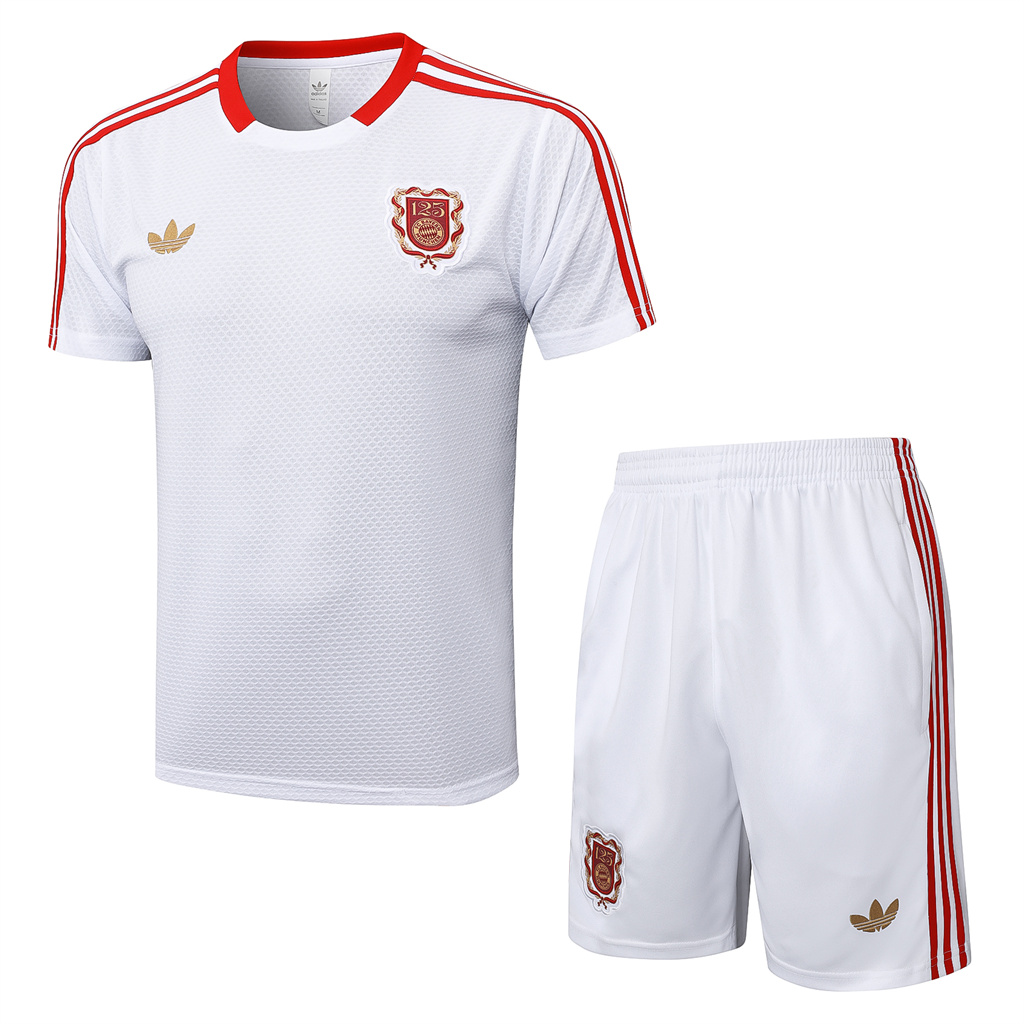 Bayern Munich Training Short sleeve Suit 25/26 | Soc Jersey - Premium Football Jersey
