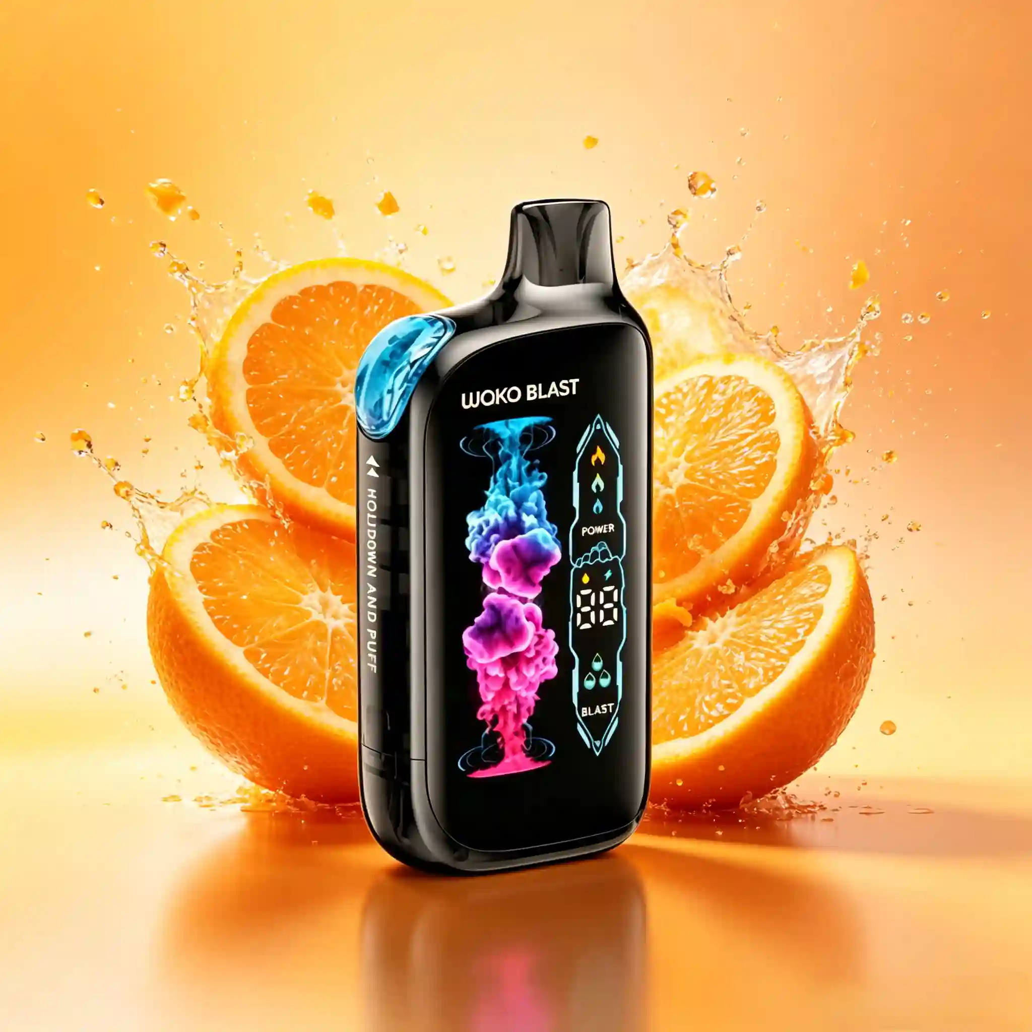 WAKA Blast 45K Disposable Vape – Passion Fruit Orange Lime Soda Mix - Vaba Vape-Shop