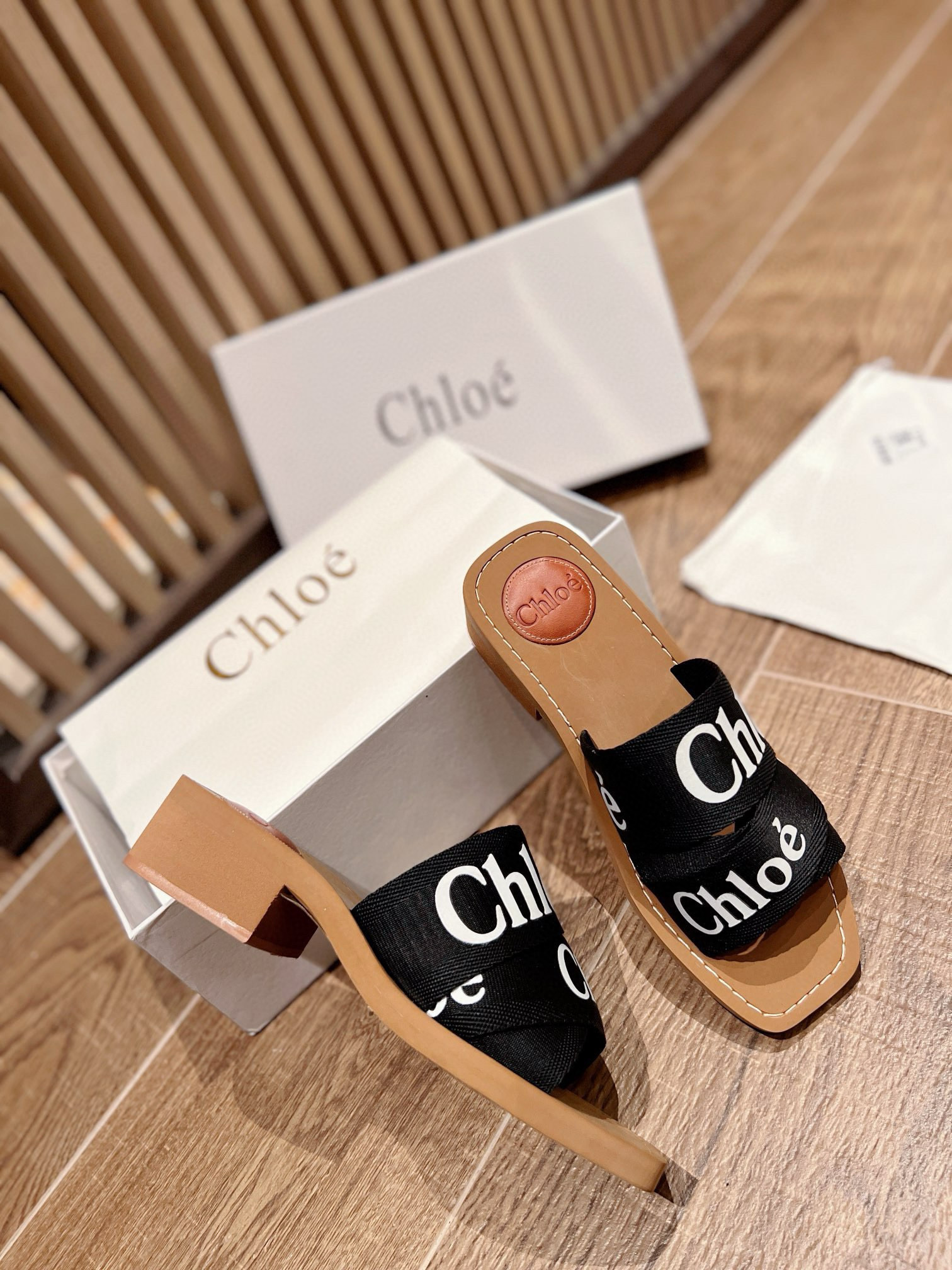 Chloe Woody Mule