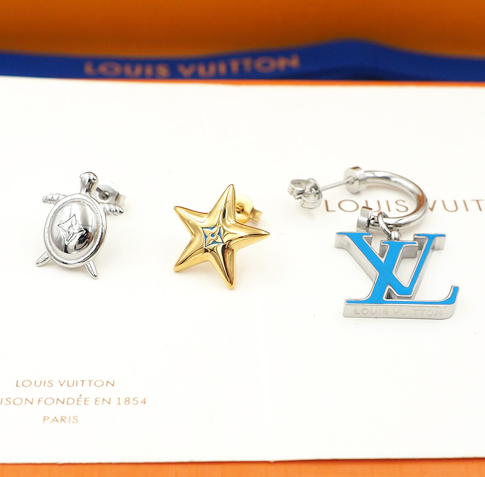 LV Fashion Earrings (3 pcs)