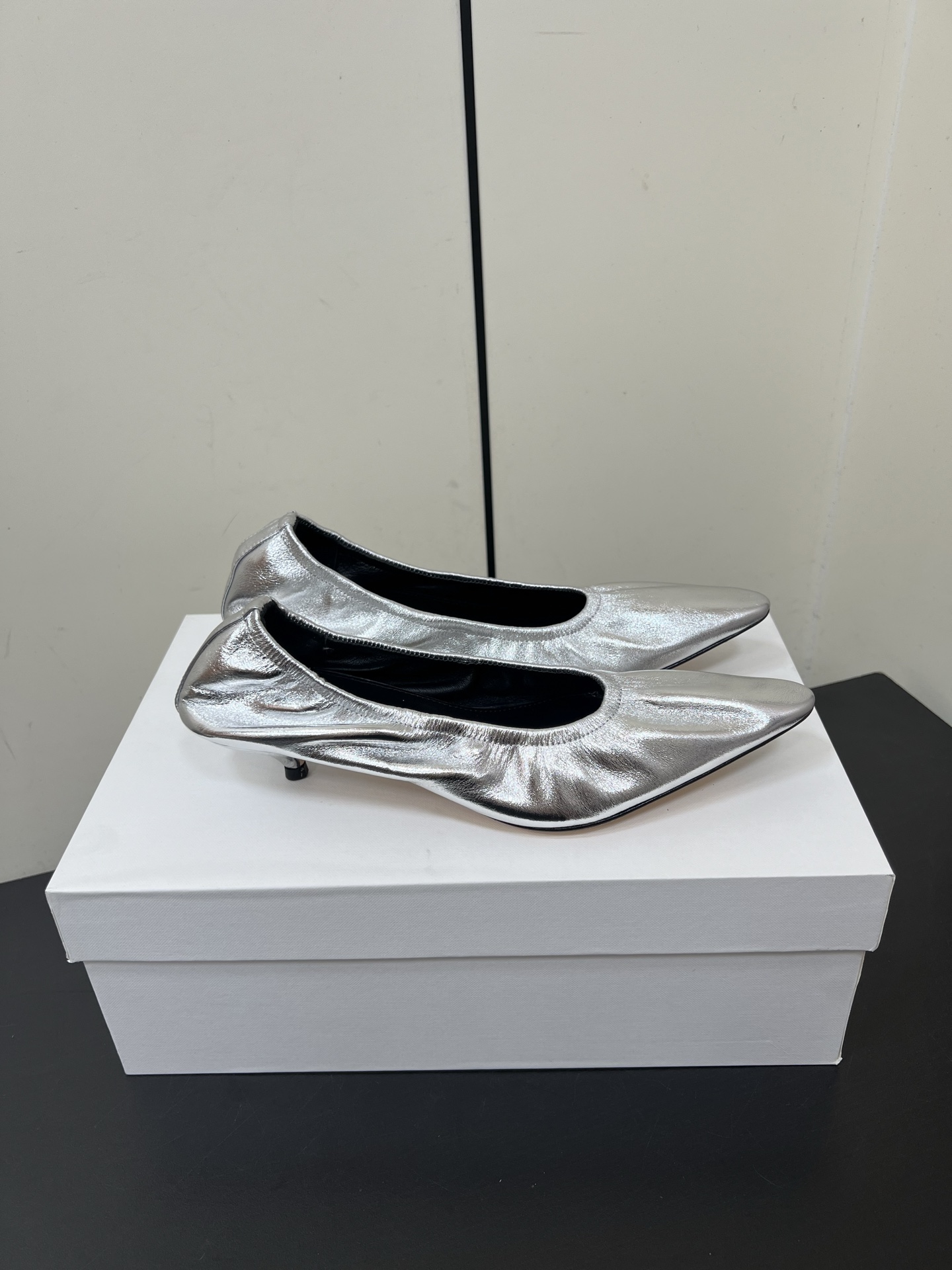 The Row Lambskin Pump