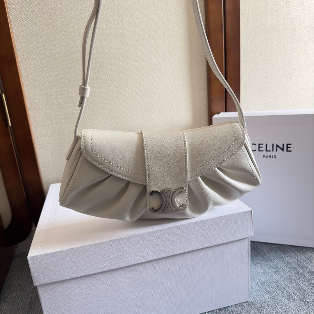 Celine Bag Teen Polly  Cowhide 119883( 10A Mirror Version)