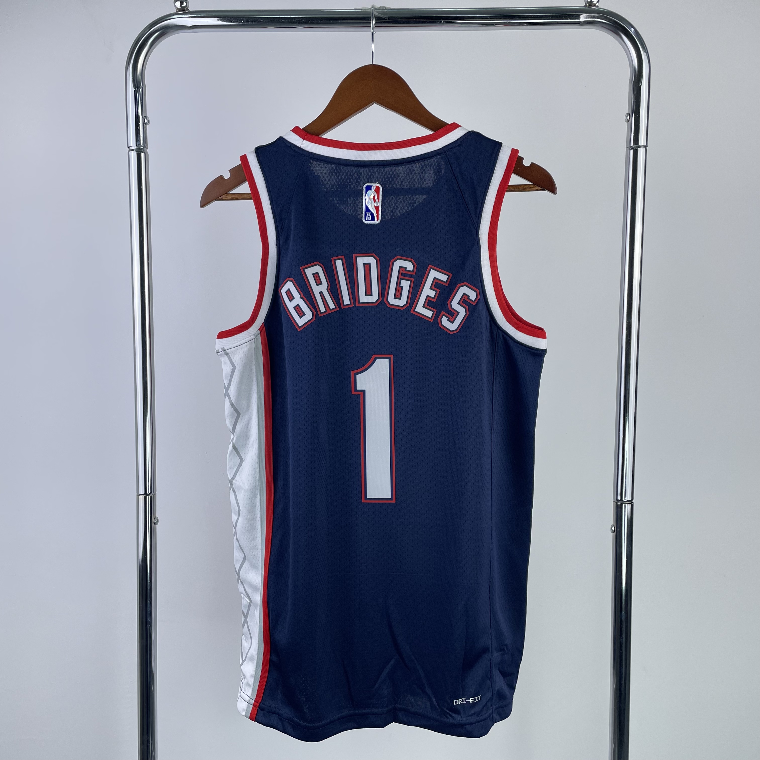 22 Season Brooklyn Nets City Edition No. 1 Bridges