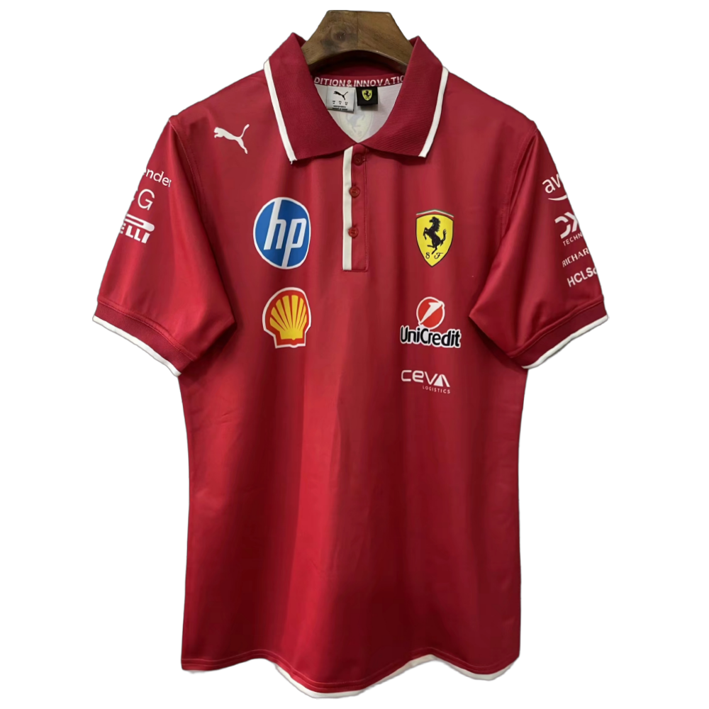 2025 F1 Ferrariα  Polo S-5XL