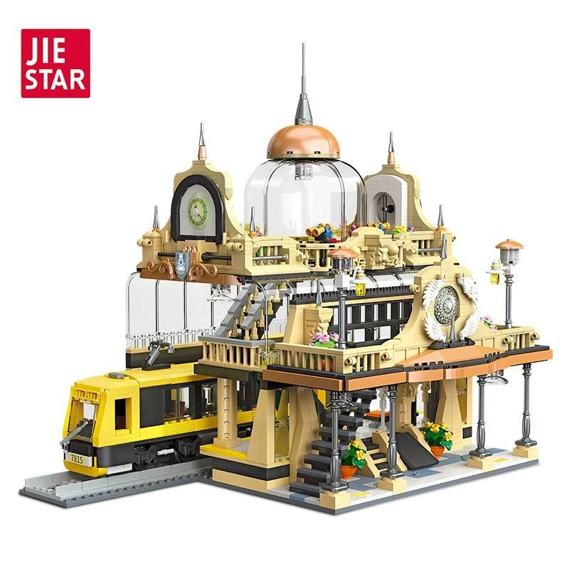 Jiestar 89136 - European Style Railway Station
