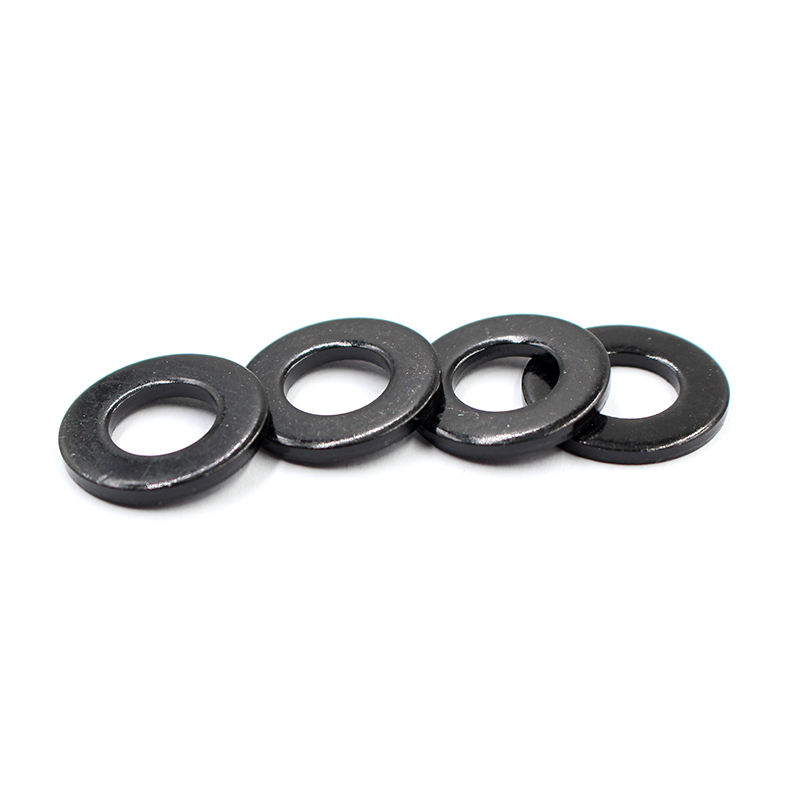 Professinal Customized Grade 4.8 Carbon Steel Black Oxide Washer 5/10/25/50/100xM5-M20 Flat Plain Washers