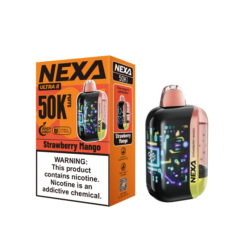 5Pcs Nexa Ultra II 50K 5% 20mL