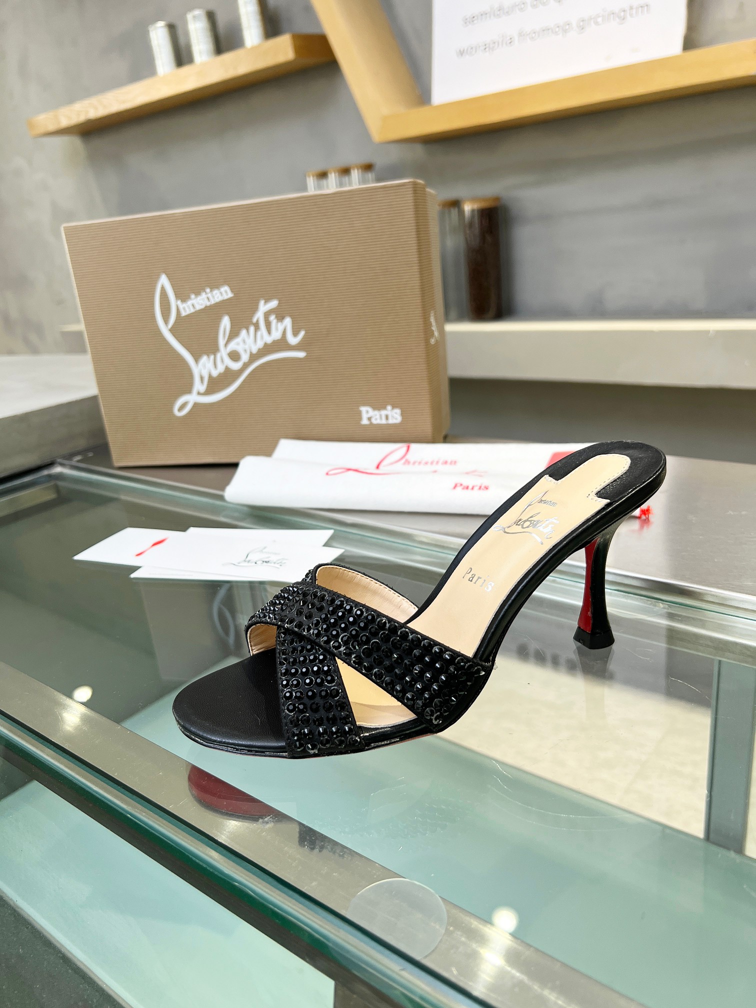 Christian Louboutin Heeled Slide