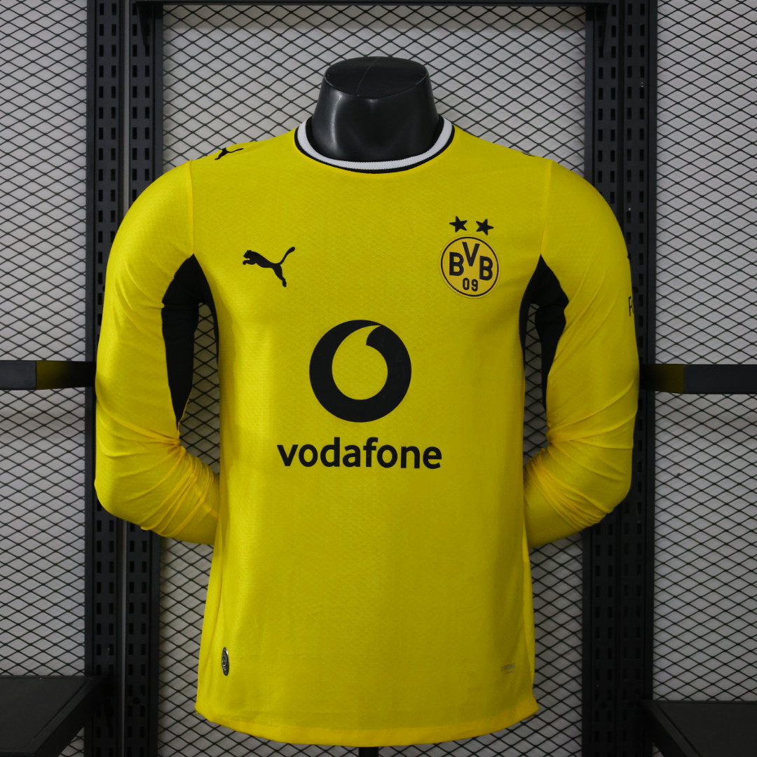 Borussia Dortmund Home Long Sleeves Jersey Player Version 26/27 | Soc Jersey - Premium Football Jersey
