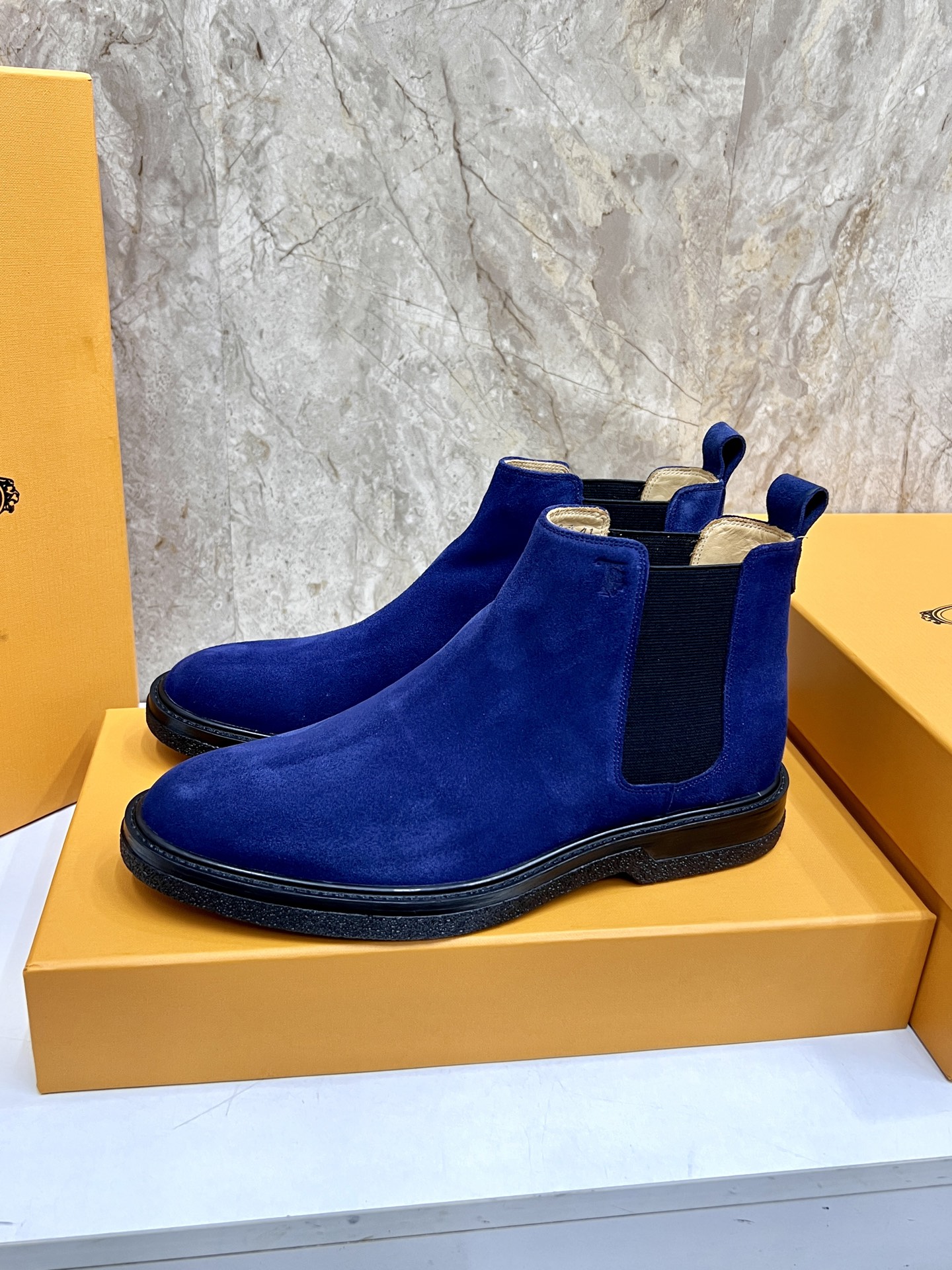 Tod's Men's Suede Anklet Boots