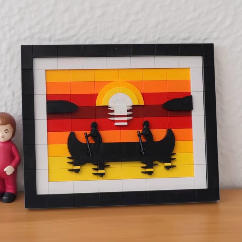 MOC 187605 - Canoe at Sunset