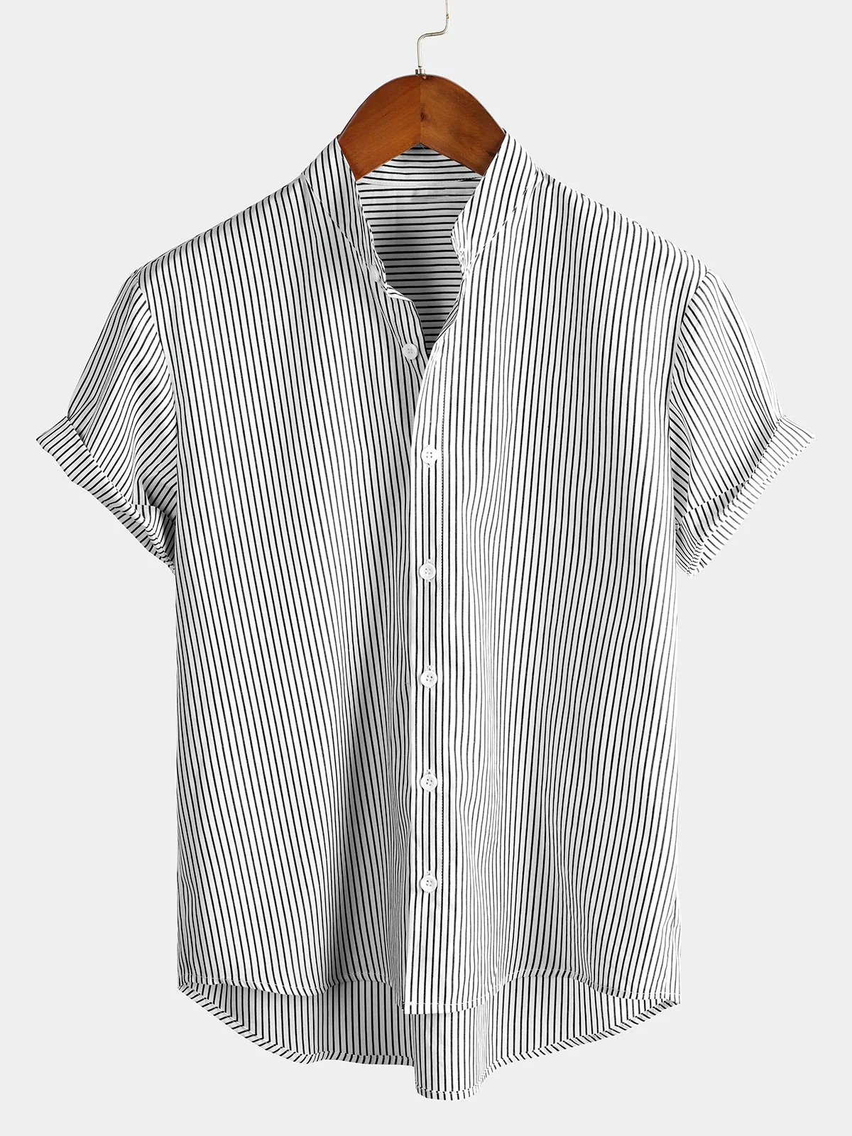 Men's Pure Cotton Hawaiian Vacation Print Shirt