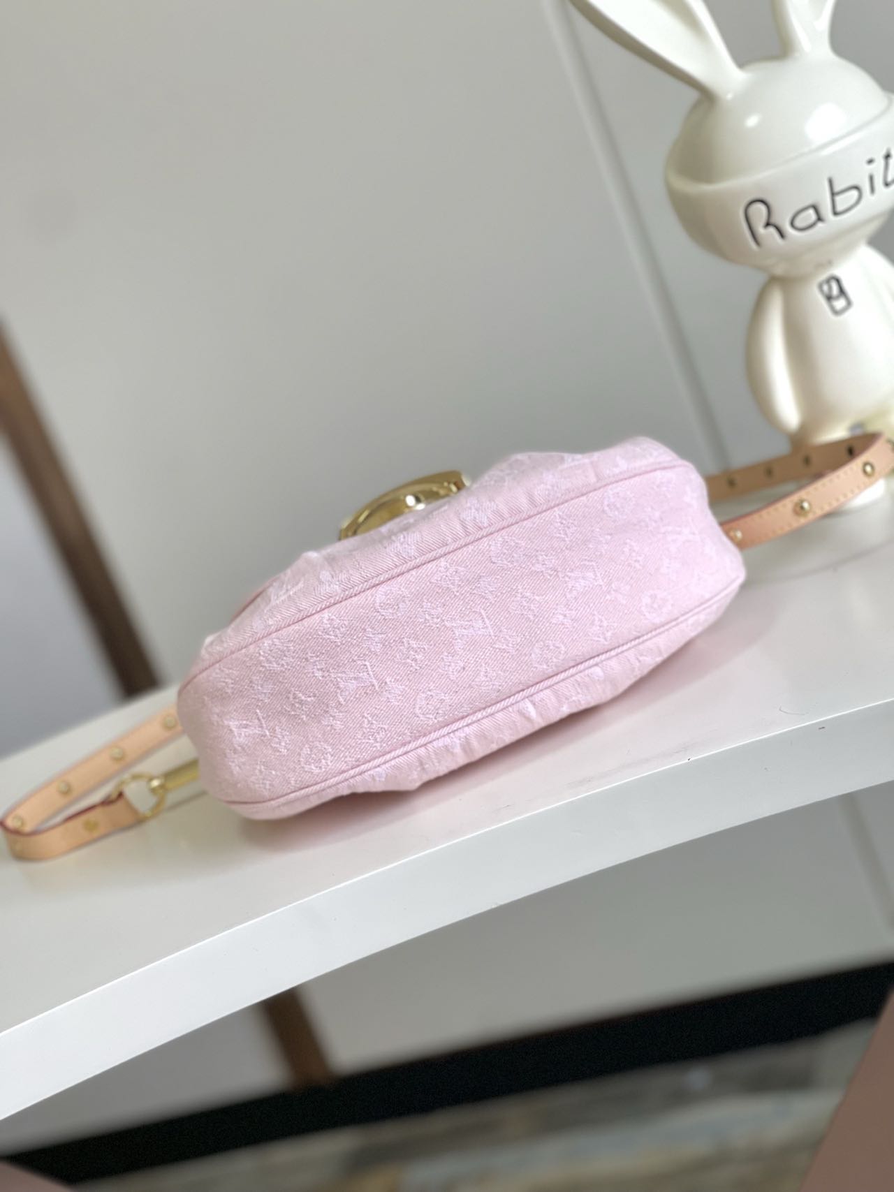 Louis Vuitton LV Monogram Pink Denim Sunset Shoulder Bag