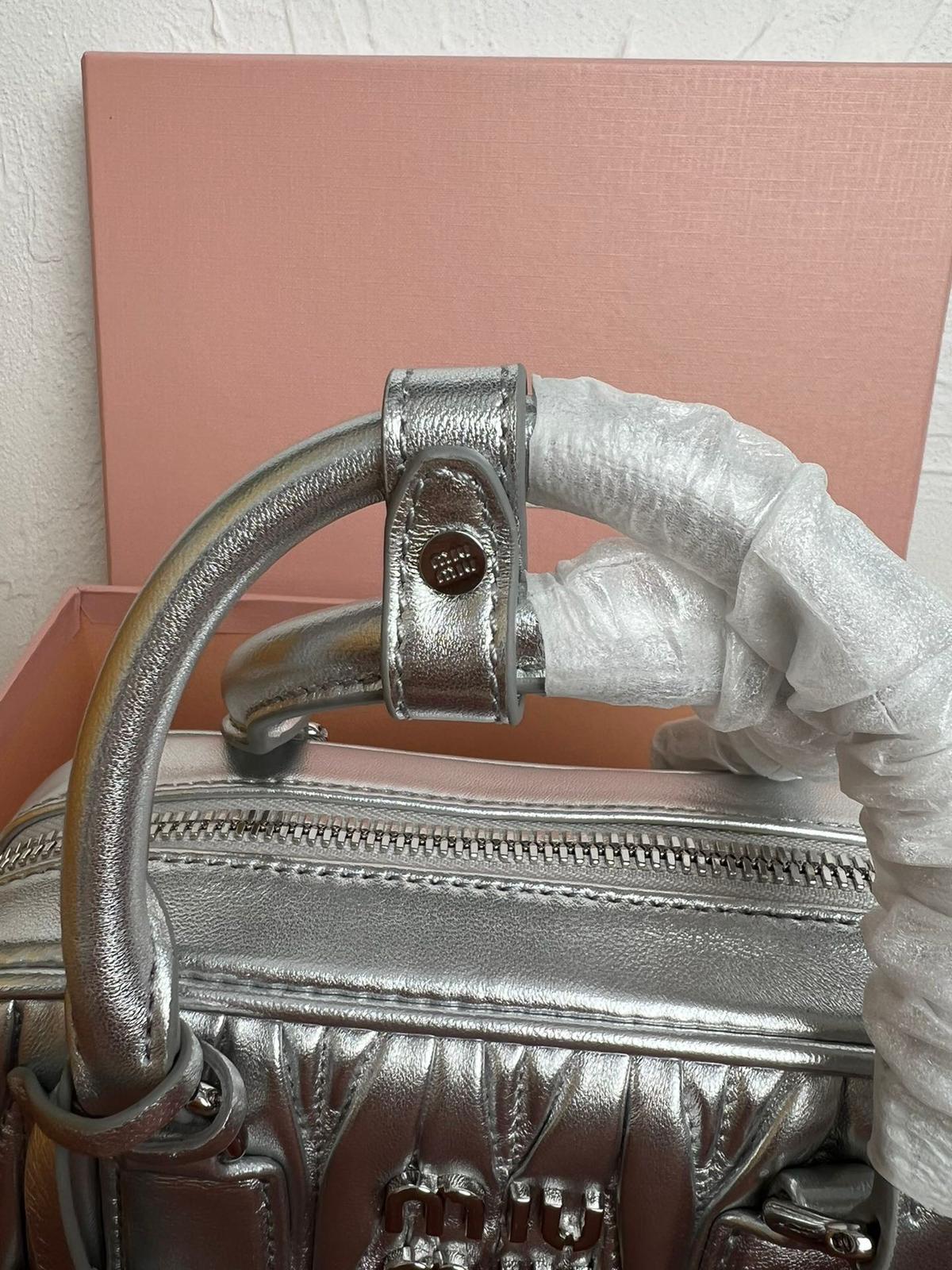 MIuMIu silver handbag