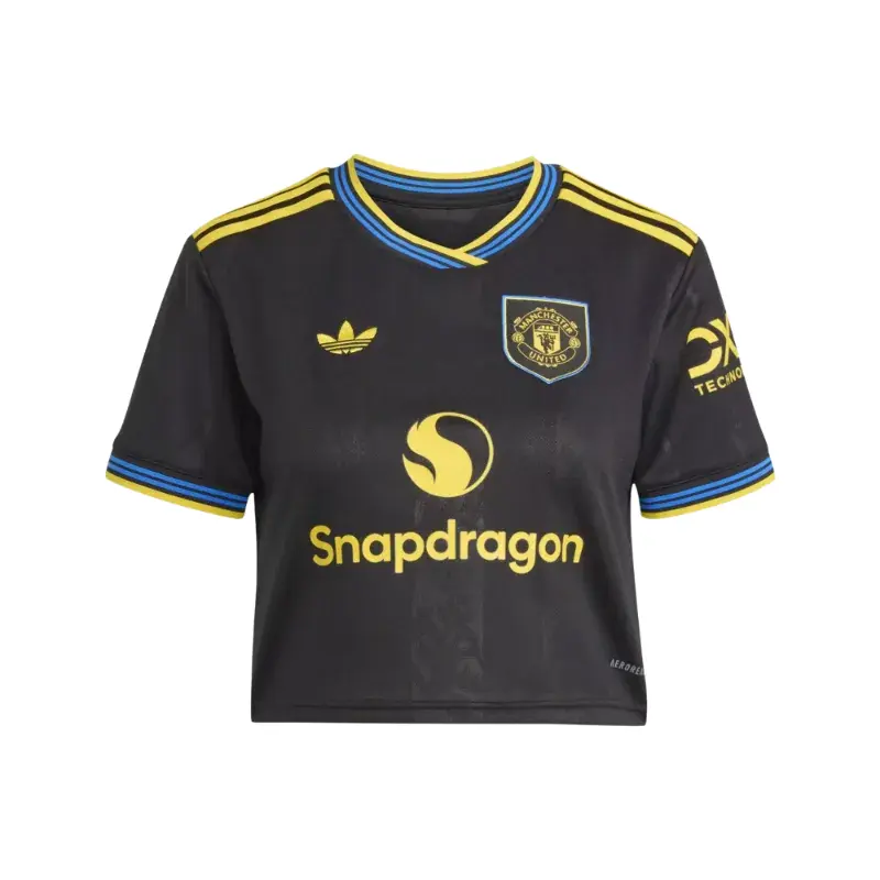 25/26 Man U Crop Top Third Jersey