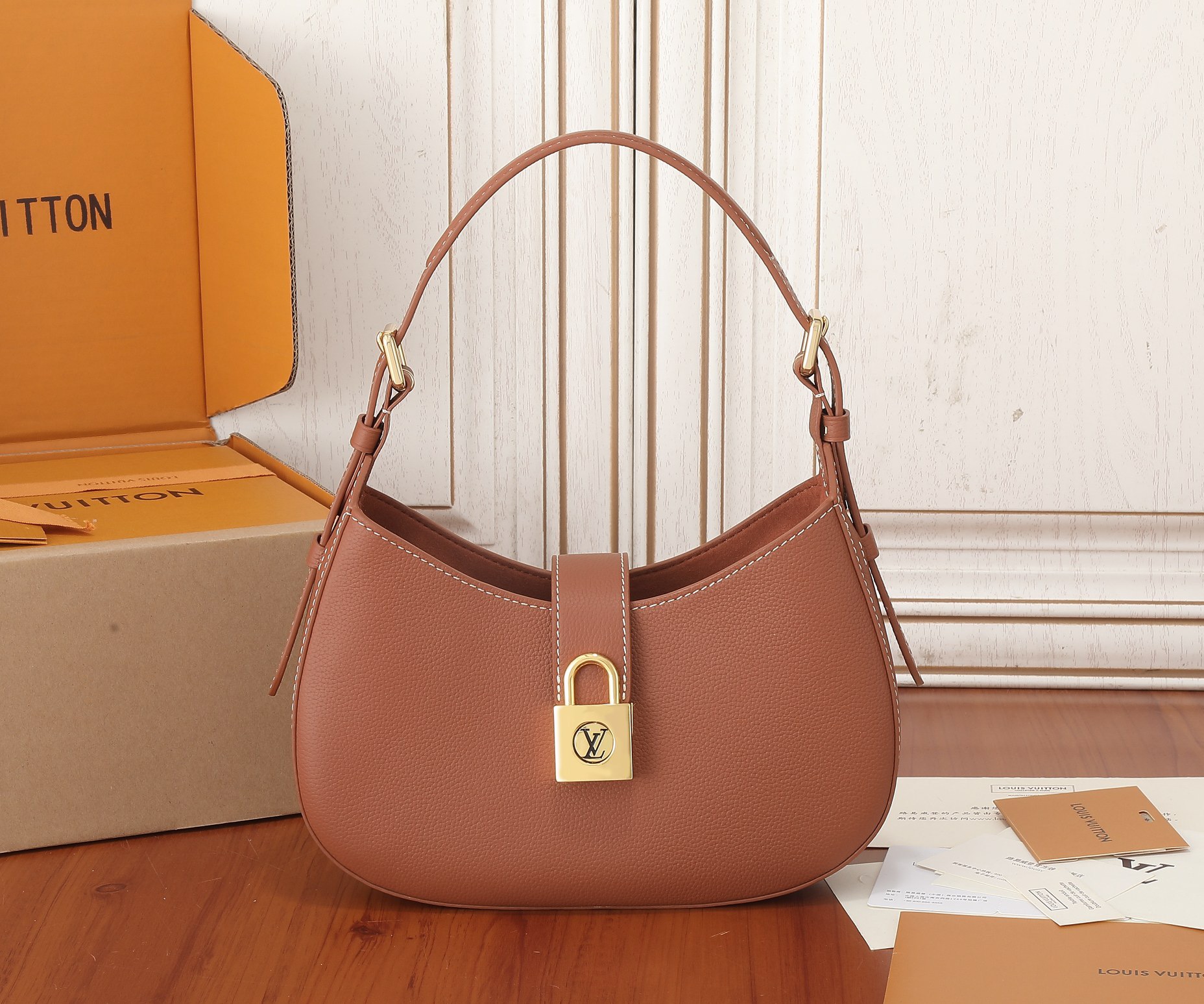 Louis Vuitton LV Classic Padlock Shoulder Bag
