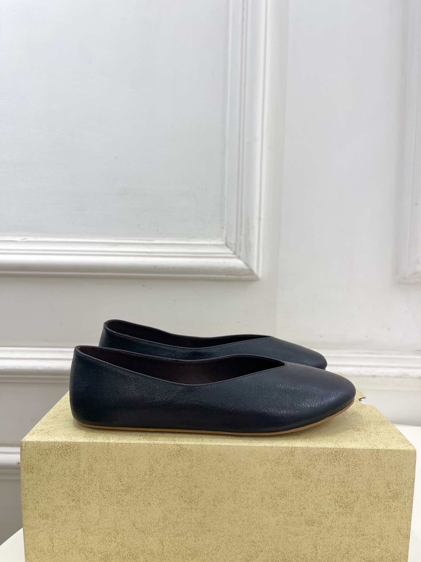 The Row Ponti Lambskin Ballet Flat