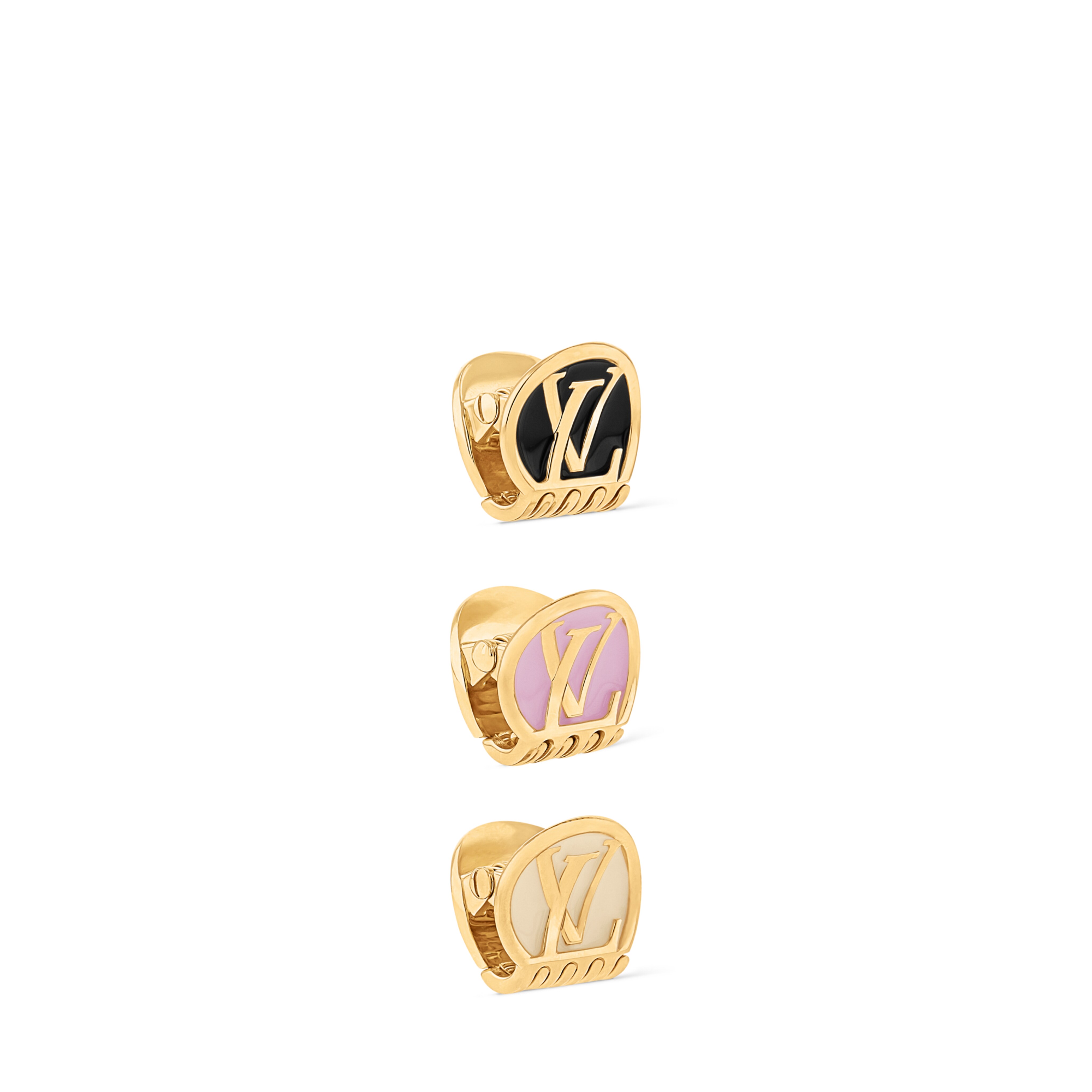 ヘアクリップ･ミニ LV トリオ