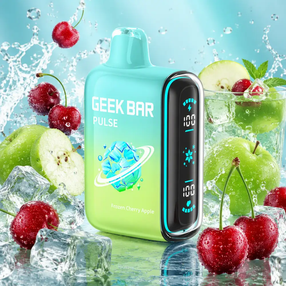 Geek Bar Pulse 15K Disposable Vape - Frozen Cherry Apple