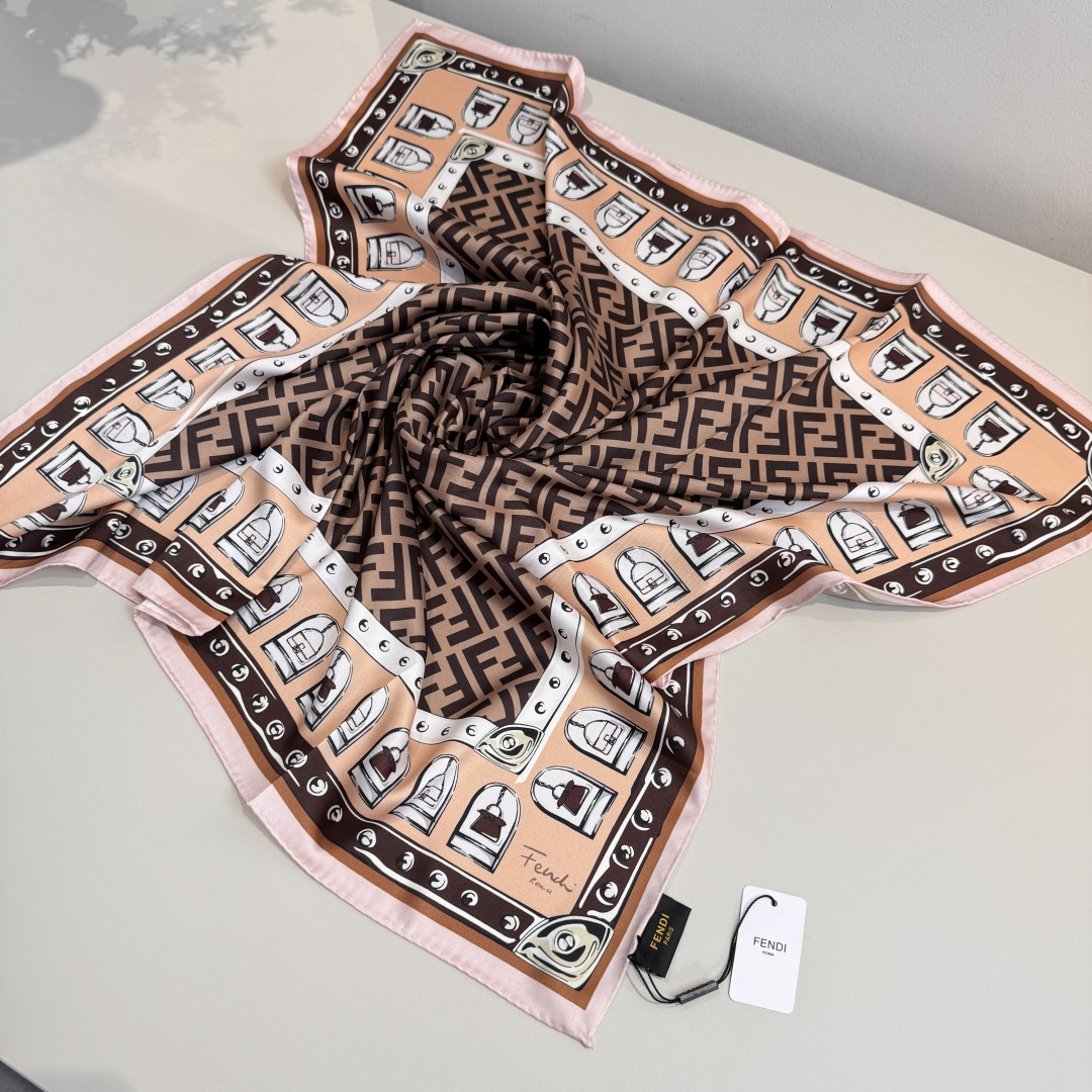 Fendi Silk Square 90cm