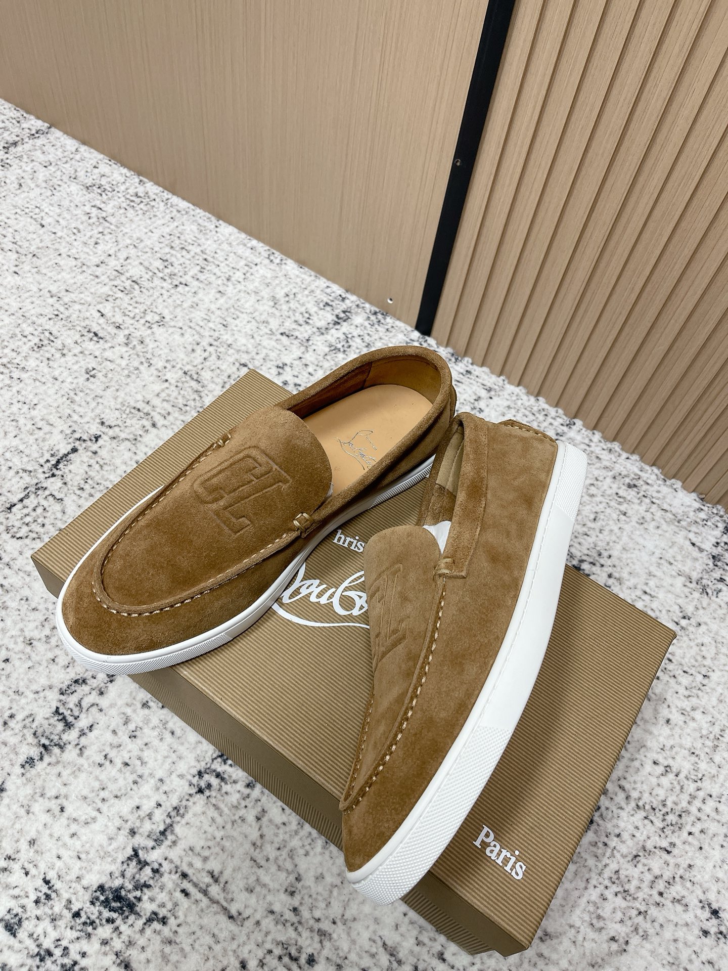 Christian Louboutin Men's Suede loafer