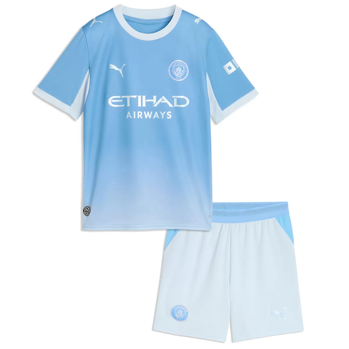 Kids Manchester City Home Jersey Suit 26/27