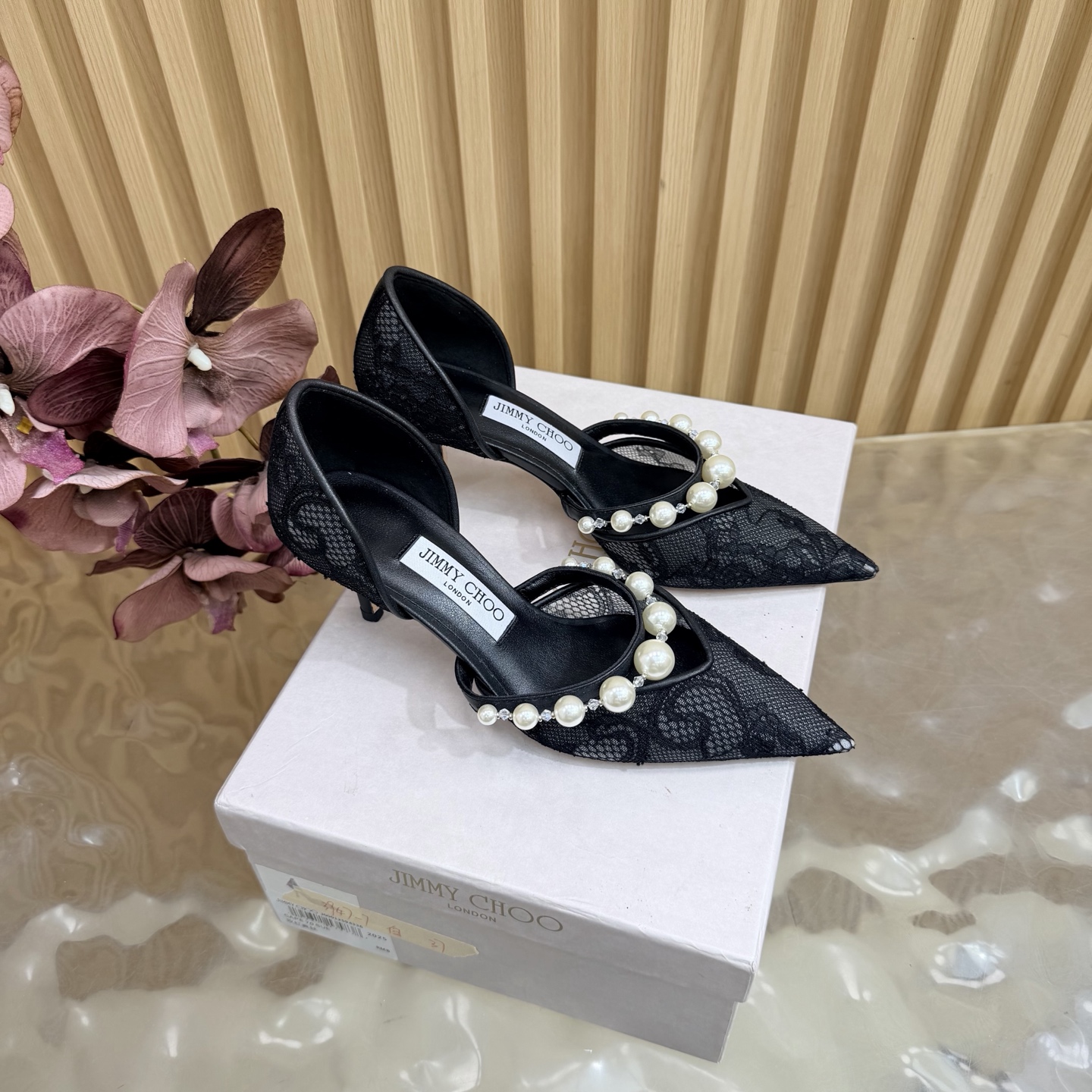 Jimmy Choo Lace Pump