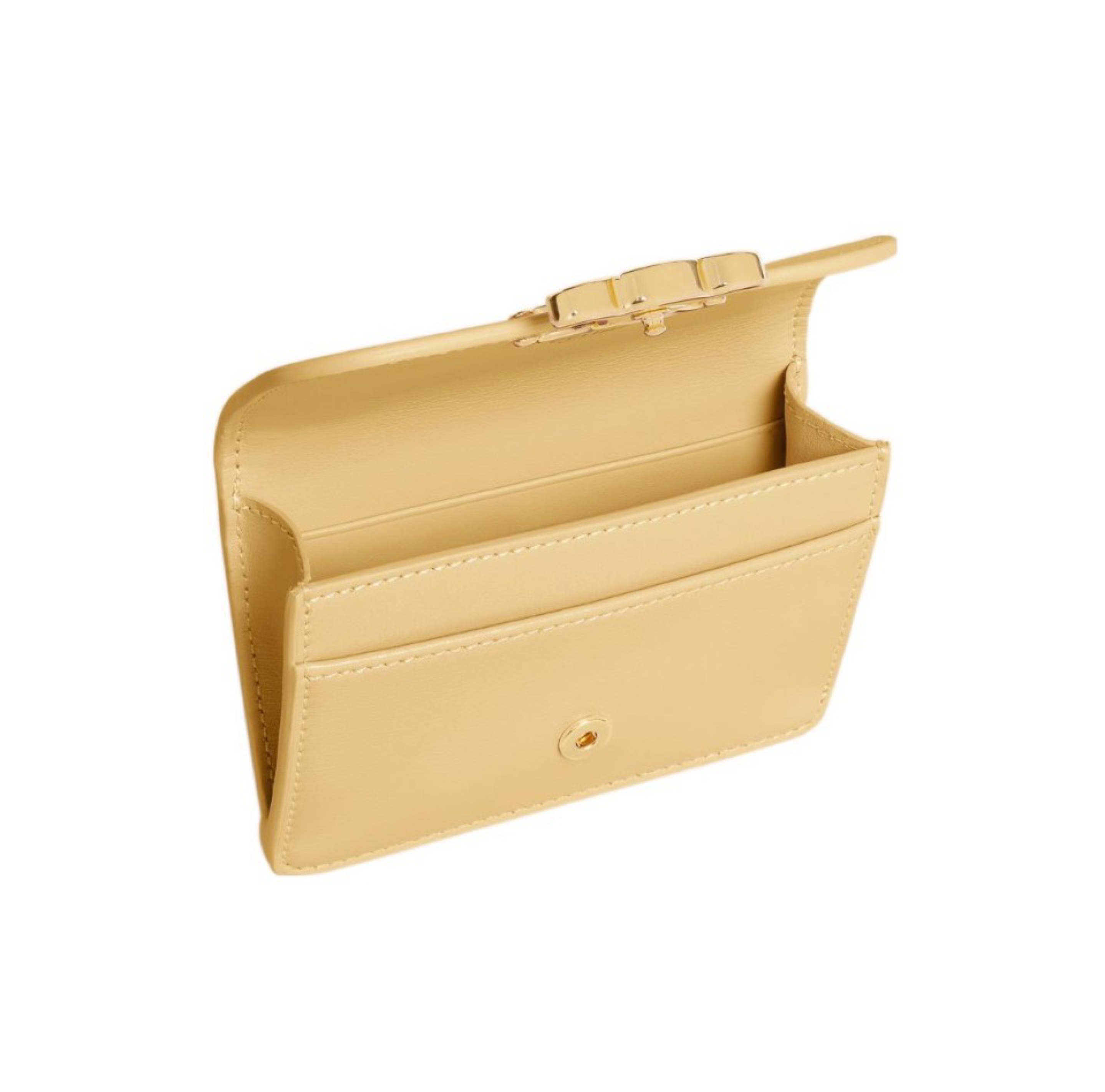 Celine Triomphe Leather Wallets card bag