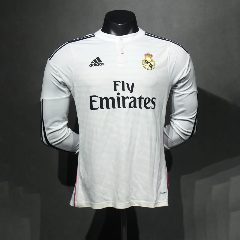 Retro 14-15 Real Madrid home Long sleeve Player version