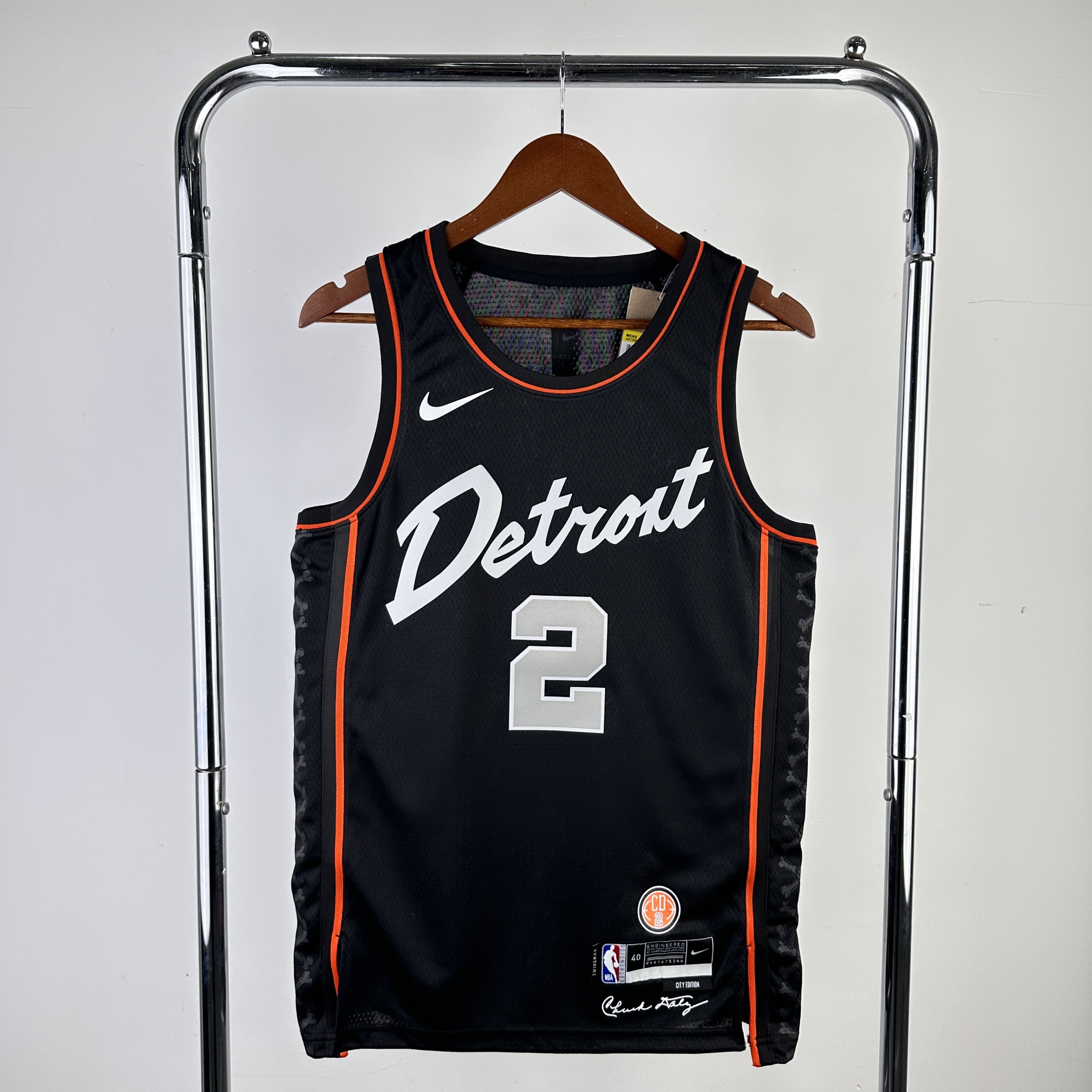 24 Season Detroit Pistons Black  #2