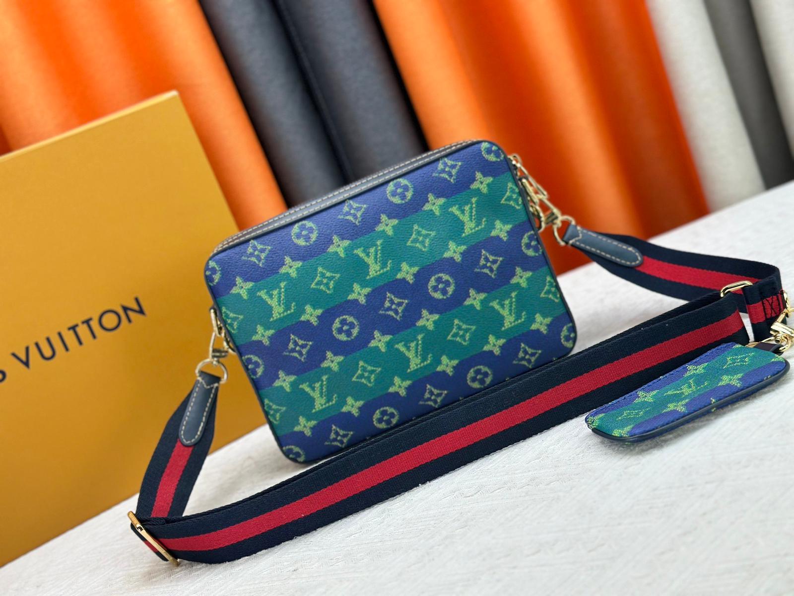 Louis Vuitton LV Monogram message bag