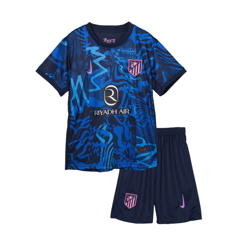 2024-25 Kids Atletico Madrid Third Jersey Kits