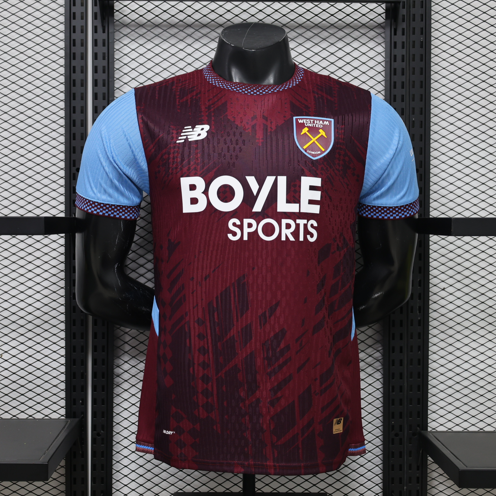 West Ham United Home Jersey Player Version 26/27 | Soc Jersey - Premium Football Jersey