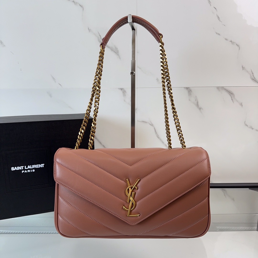 Saint Laurent Bags YSL LOULOU Medium Bag in Quilted Lambskin
