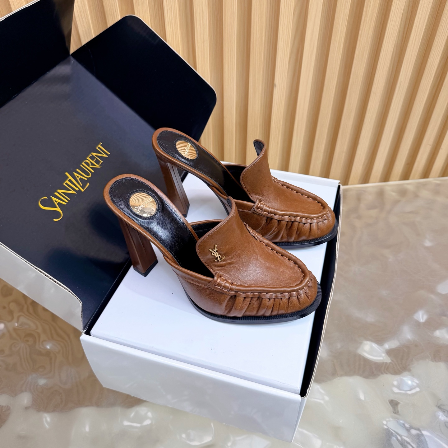 Saint Laurent Le Loafer Mule