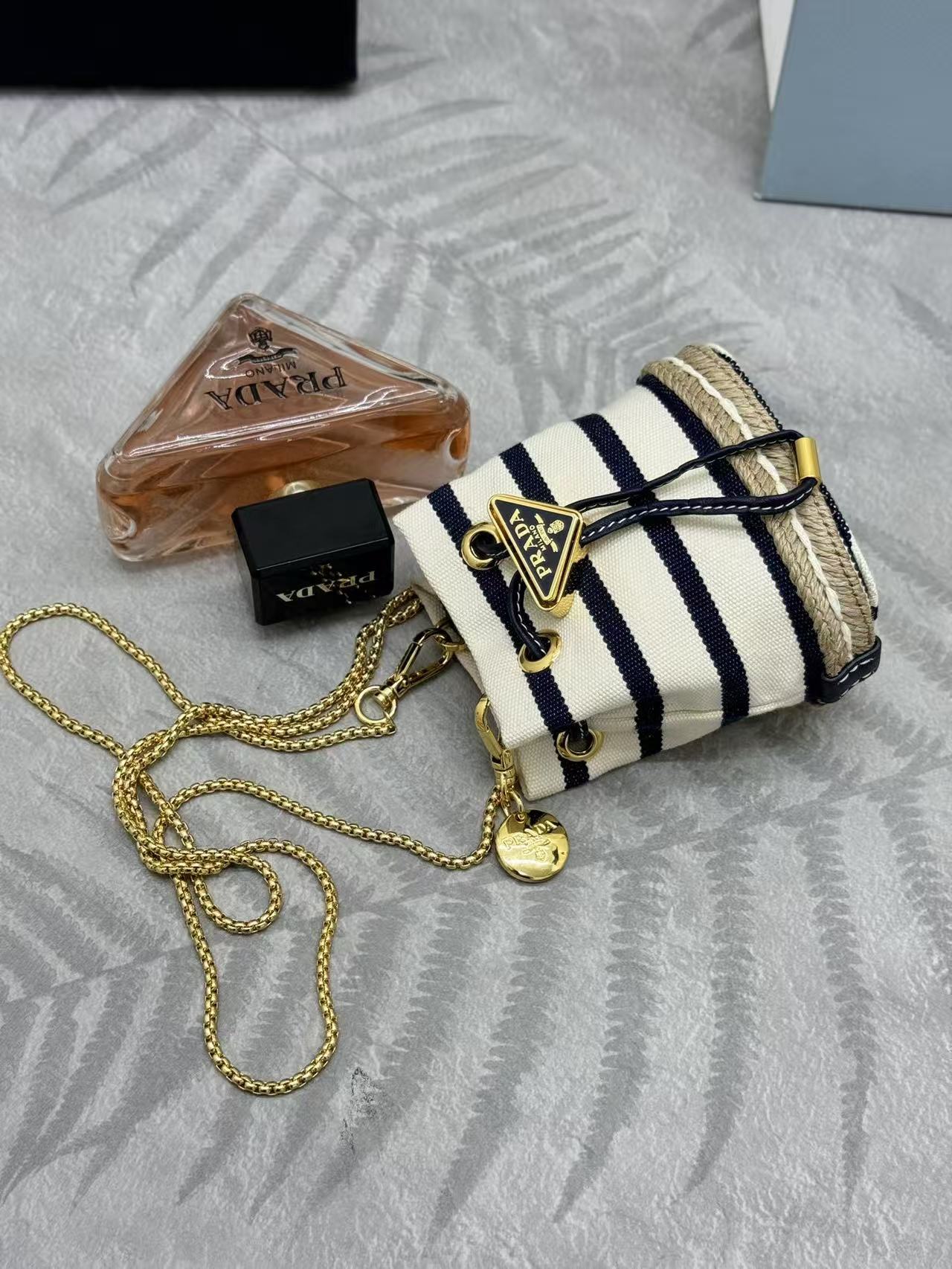 Prada mini bucket bag crossbody bag