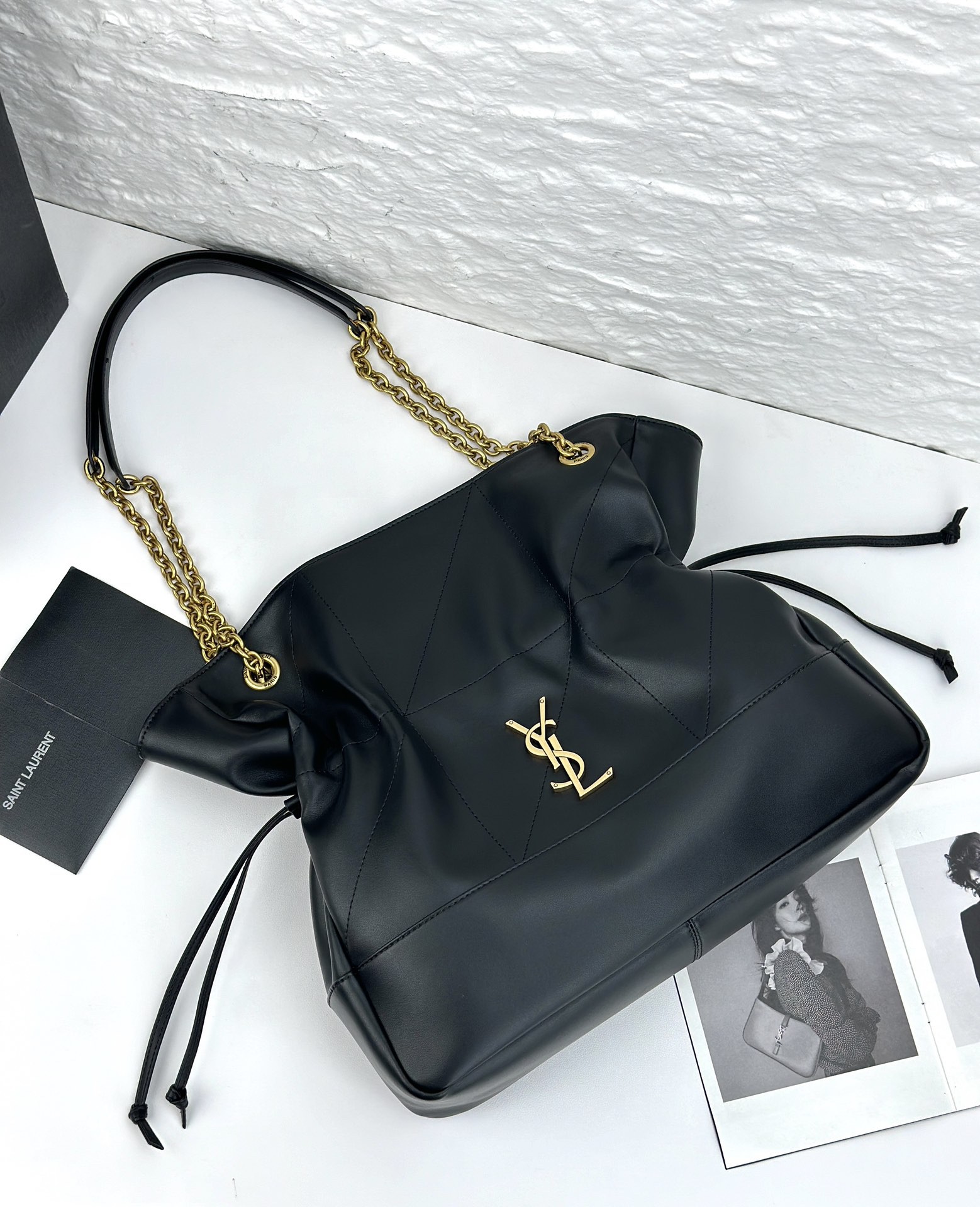 Saint Laurent  YSL JAMIE lambskin tote bag
