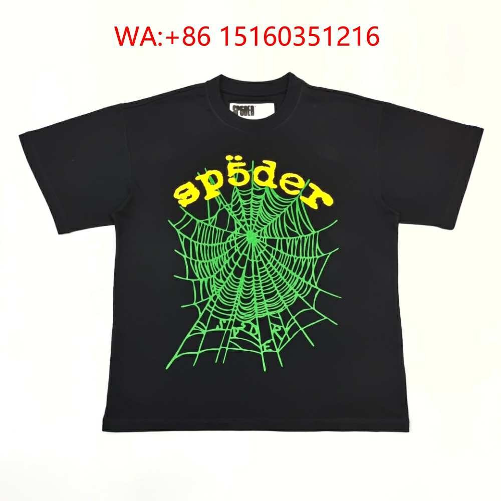 1:1 SP5DER WORLDWIDE T-shirt 01 Collection for men, Streetwear tee