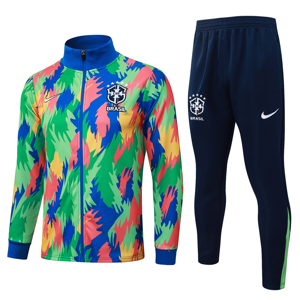 Brazil Training Jacket Suit 25/26 | Soc Jersey - Premium Football Jersey
